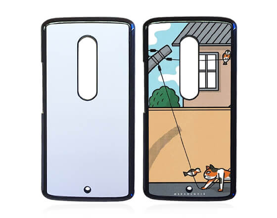 Sublimation 2D PC Phone Case for Moto X Play