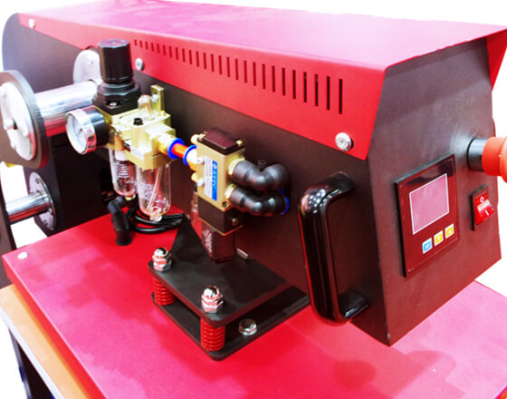 LCD Double Station Pneumatic Heat Press Machine