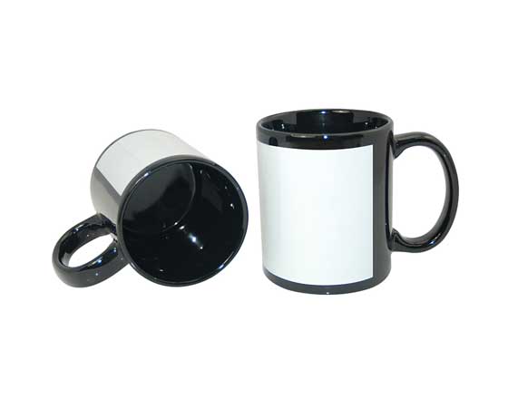 11oz Full Colour Mug with white patch
