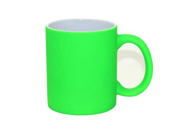 11oz Fluorescent Mug (Matte Color Mug)
