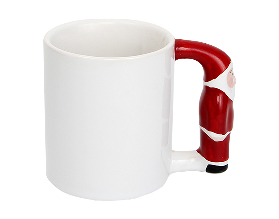 11oz Santa Claus Handle Mug
