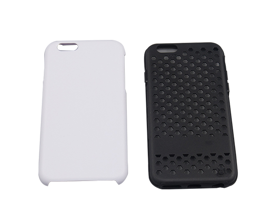 Sublimation Coated 2 in 1 phone case for iPhone6 Plus