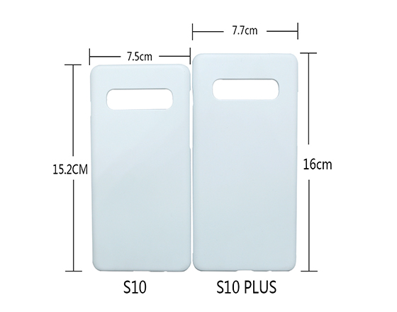  Sublimation 3D Phone case for Samsung S10PLUS