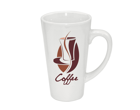 17oz Latte Mug( Cone shape)