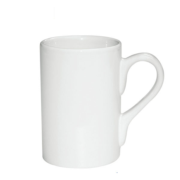 10oz White Coated Mug