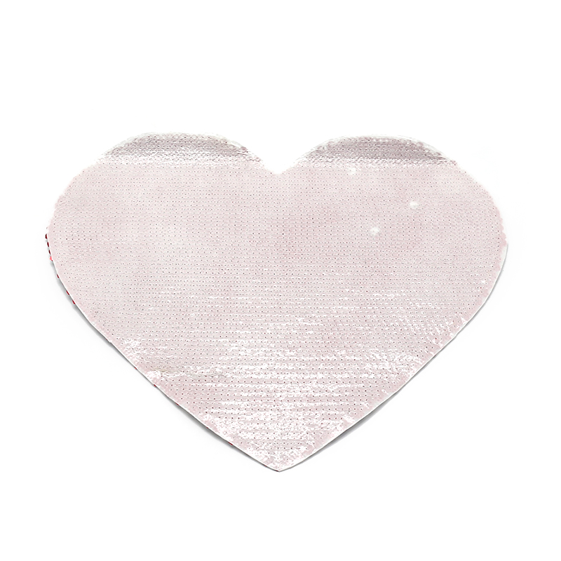 Sublimation Heart Shape Sequin Sheet