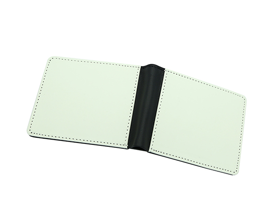 Sublimation PU Leather Men's Wallets With Two Sides Printing