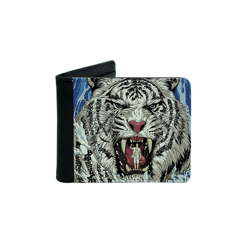 Sublimation Leather Men's Wallets With Card Holder                           