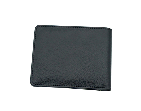 Sublimation PU Leather Men's Wallets With Coin Purse                       