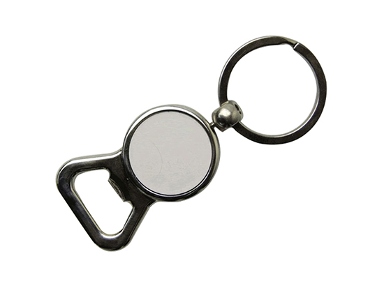 Sublimation Bottle Opener Metal Keyring