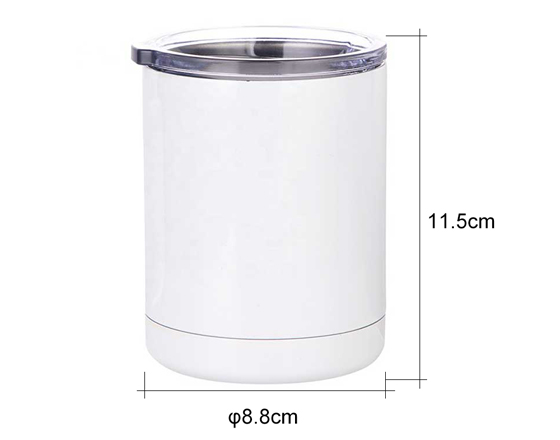 10oz/350ml Sublimation Stainless Steel YETi Thermos Cups