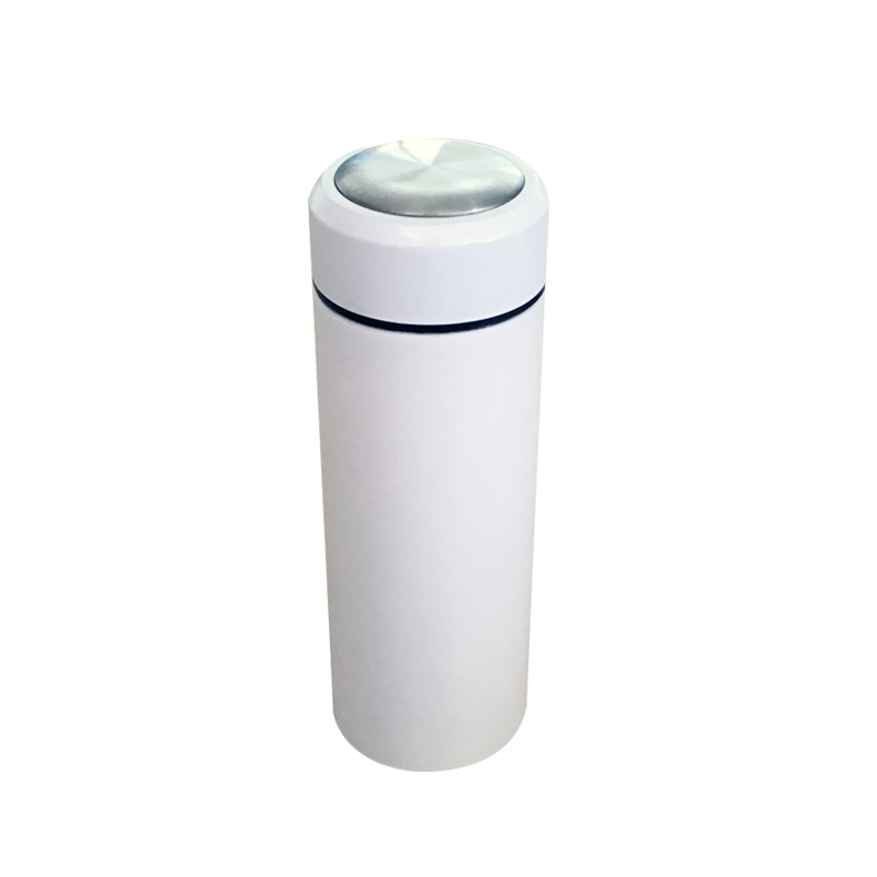 350/450ml Sublimation Stainless Steel Vacuum Flask Flat Cap