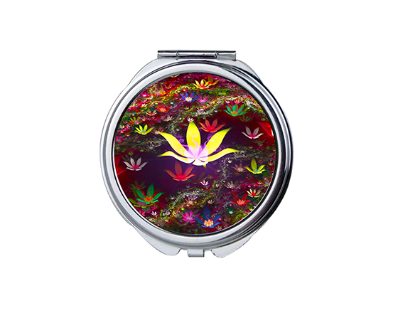Sublimation Metal Thin Round Shape Mirror