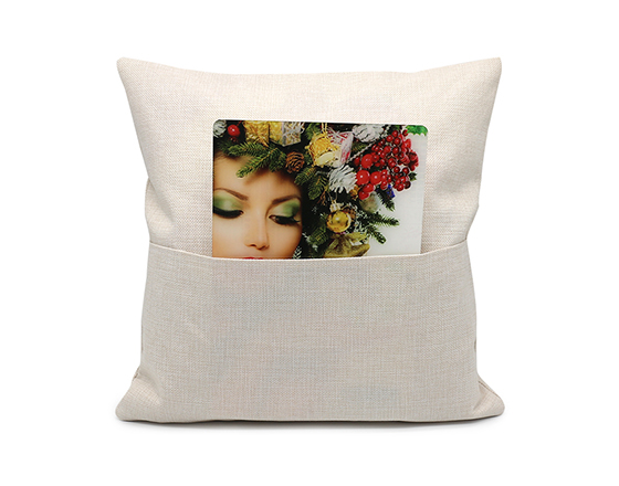 Sublimation 265gsm Linen Pocket Book Pillow Case