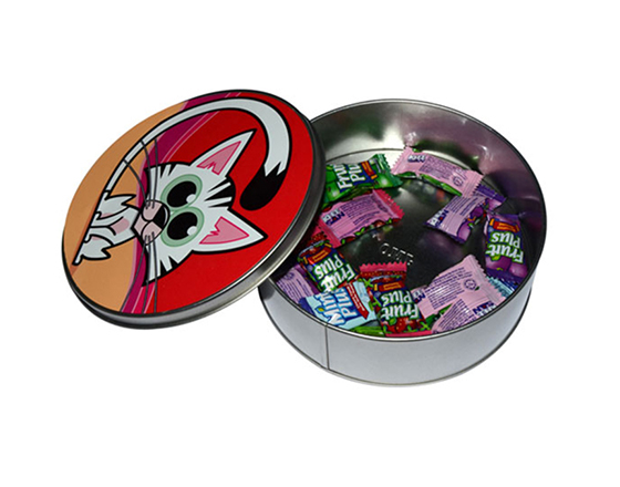 Sublimation Metal Round Shape Candy Box