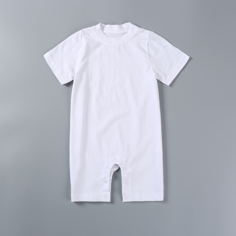Long sleeves & short sleeves Summer Sublimation Cotton Baby Climb Clothes