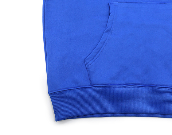 Sublimation Custom 500g Super Velvet  Round Neck Hooded Pullover Tshirt (Black)