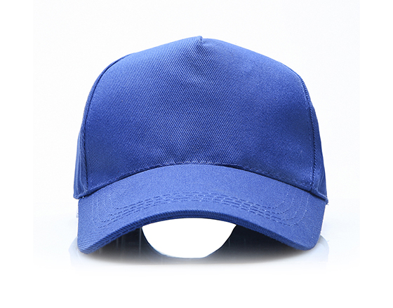 DIY Personalized Printable Cap Sublimation Cotton Hat with Iron Buckle(Blue)