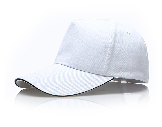 DIY Personalized Printable 100% Cotton Cap Sublimation Hat (White)