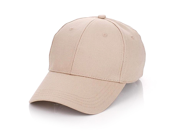 Customized Design Sublimation 5 Panel Pure Color Cap Hat(Khak)