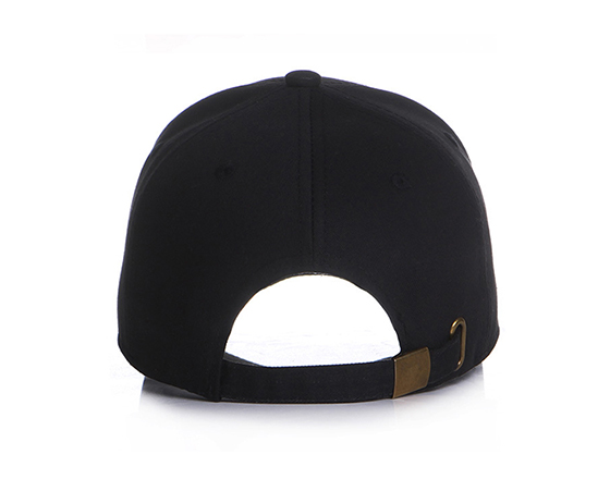 Customized Design Sublimation Color Edge Cap Baseball Hat(Black)