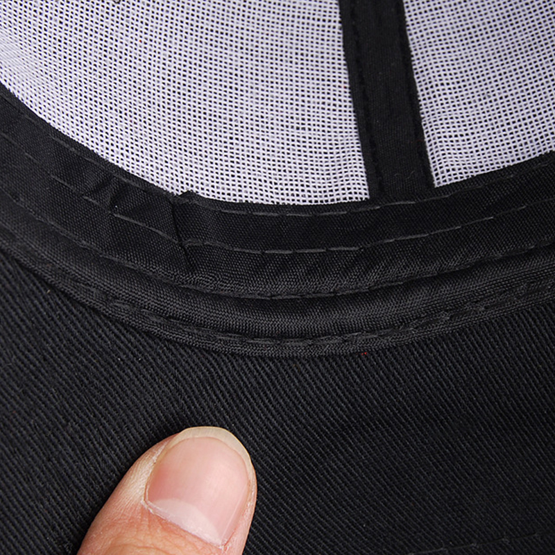 Customized Design Sublimation Color Edge Edge Cap Baseball Hat(Black)