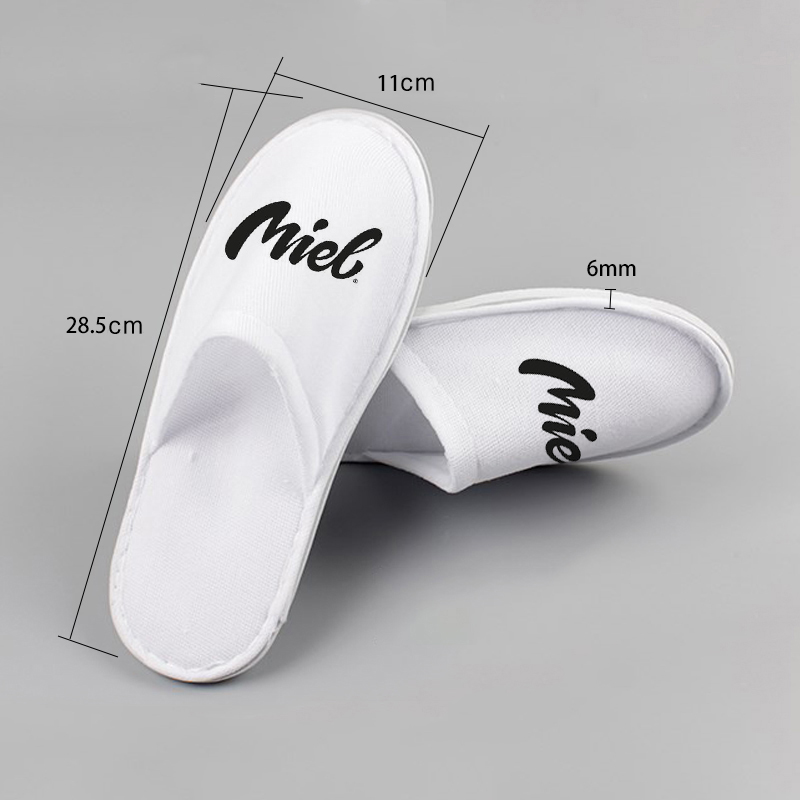 Customized LOGO Blank Sublimation Hotel Slipper