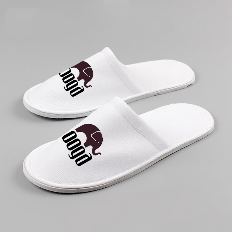 Customized LOGO Blank Sublimation Hotel Slipper