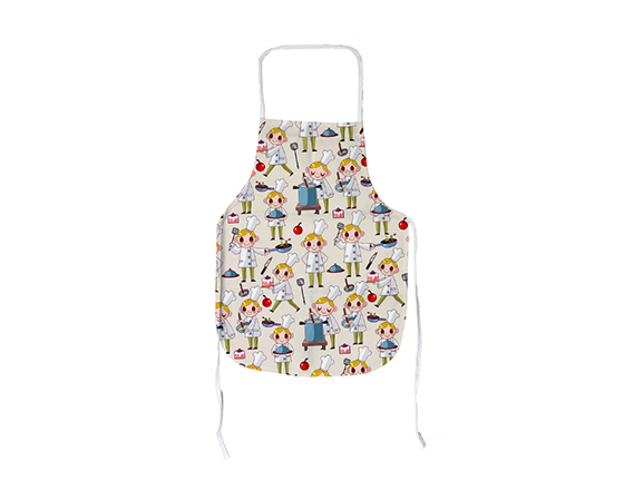 Custom Sublimation Eco-friendly Plain Color Bib Adult Canvas Adult Apron