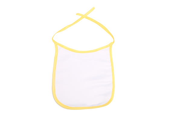 Custom Design Printable Sublimation Friendly Polyester Baby Blank Bibs