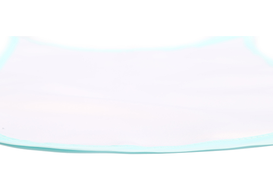 Custom Design Printable Sublimation Friendly Polyester Baby Blank Bibs(Blue)