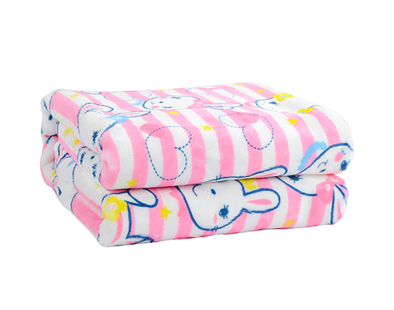 Custom Personalized Design Sublimation Printing Blank White Baby Blanket