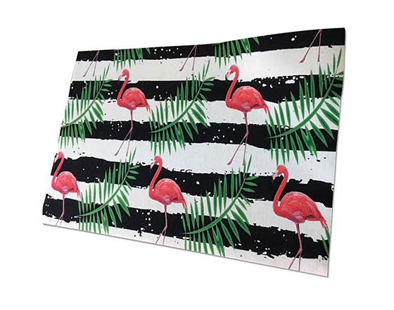 OEM Customized Design Printable Sublimation Blank Bathroom Floor Mat