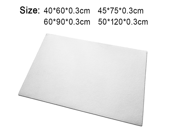 OEM Customized Design Printable Sublimation Blank Bathroom Floor Mat