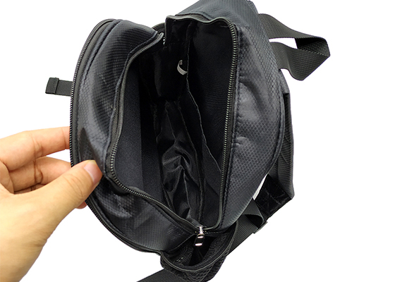 Sequin School Bag Sublimation Backpack (Black)